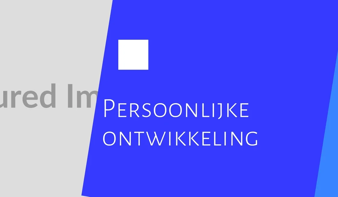 Persoonlijke ontwikkeling